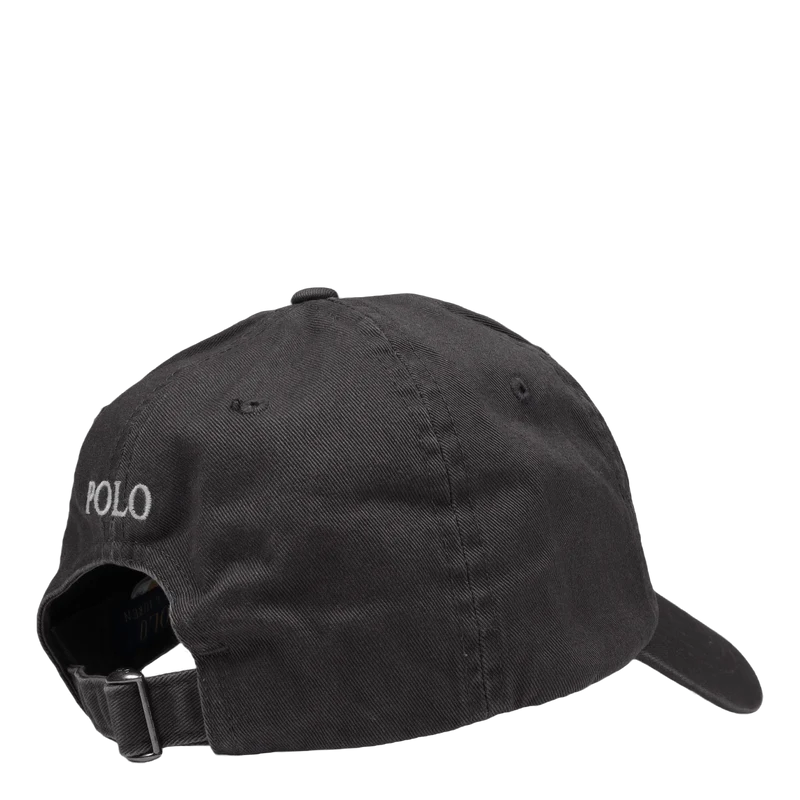 Cotton Twill Ball Cap Black