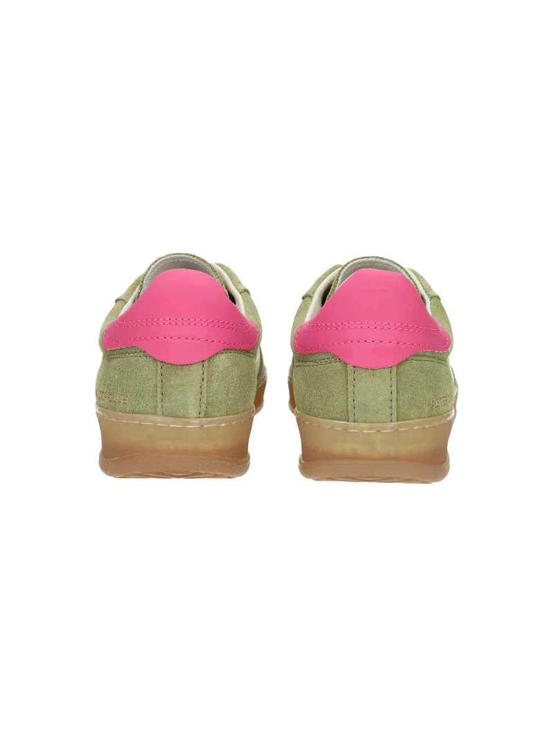 Club Pink Nabuk Backtab sage