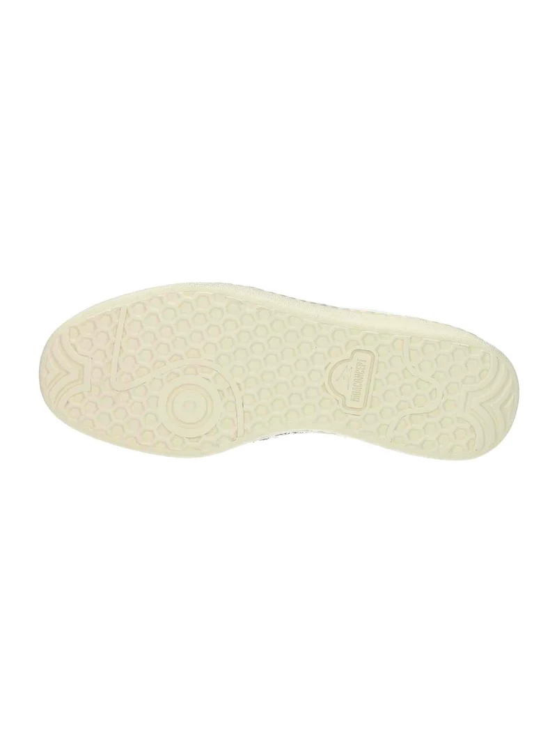 Club Deluxe Silver Glitter Logo White