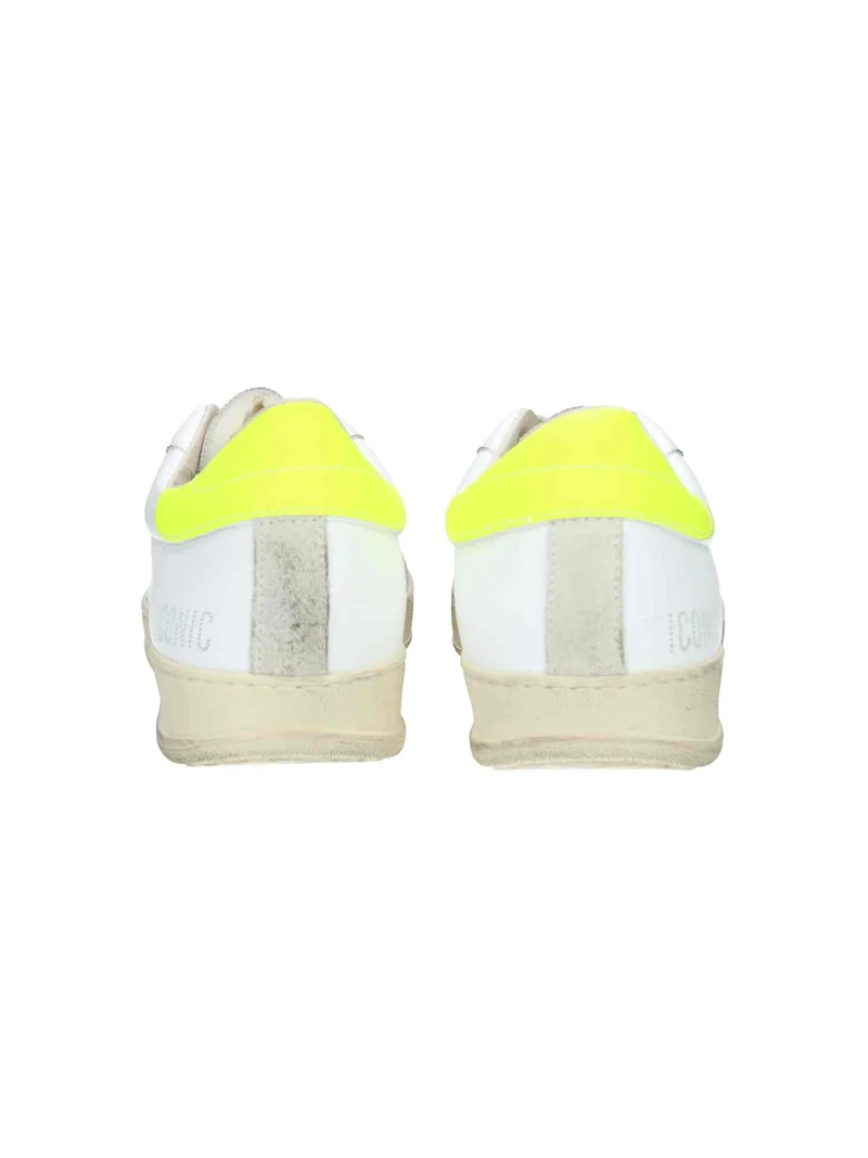 Iconic Neon Yellow Rubber White Iconic white yellow