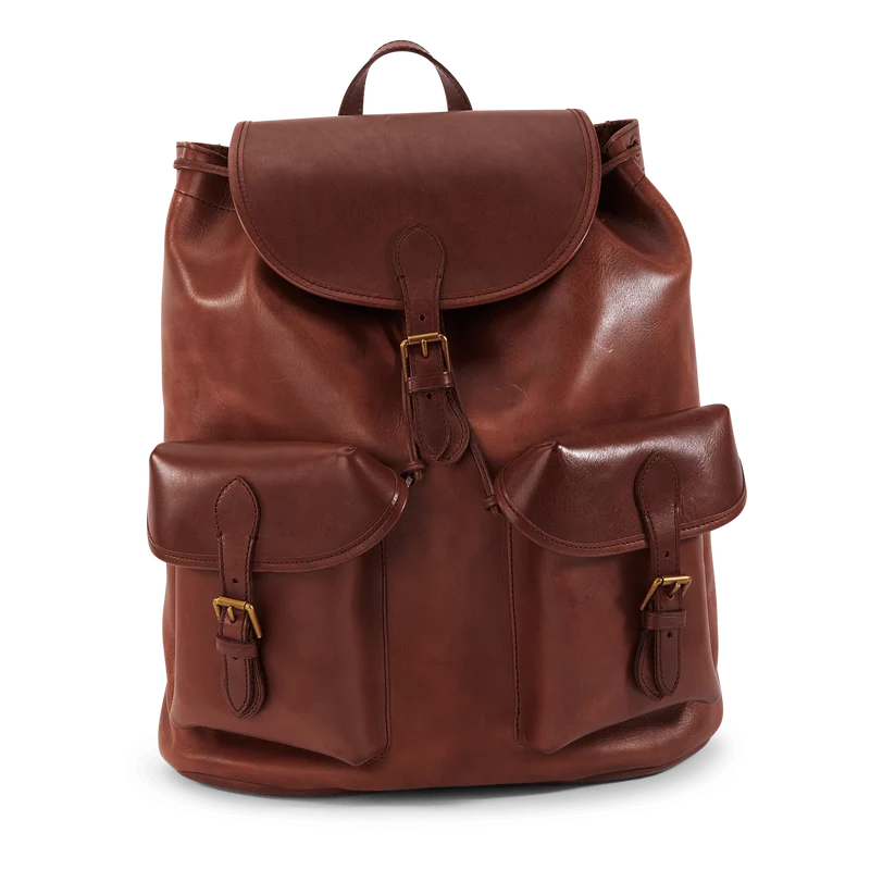 Heritage Leather Backpack Saddle