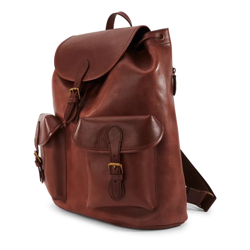 Heritage Leather Backpack Saddle