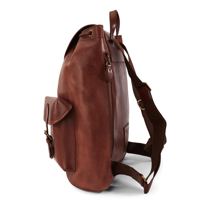 Heritage Leather Backpack Saddle