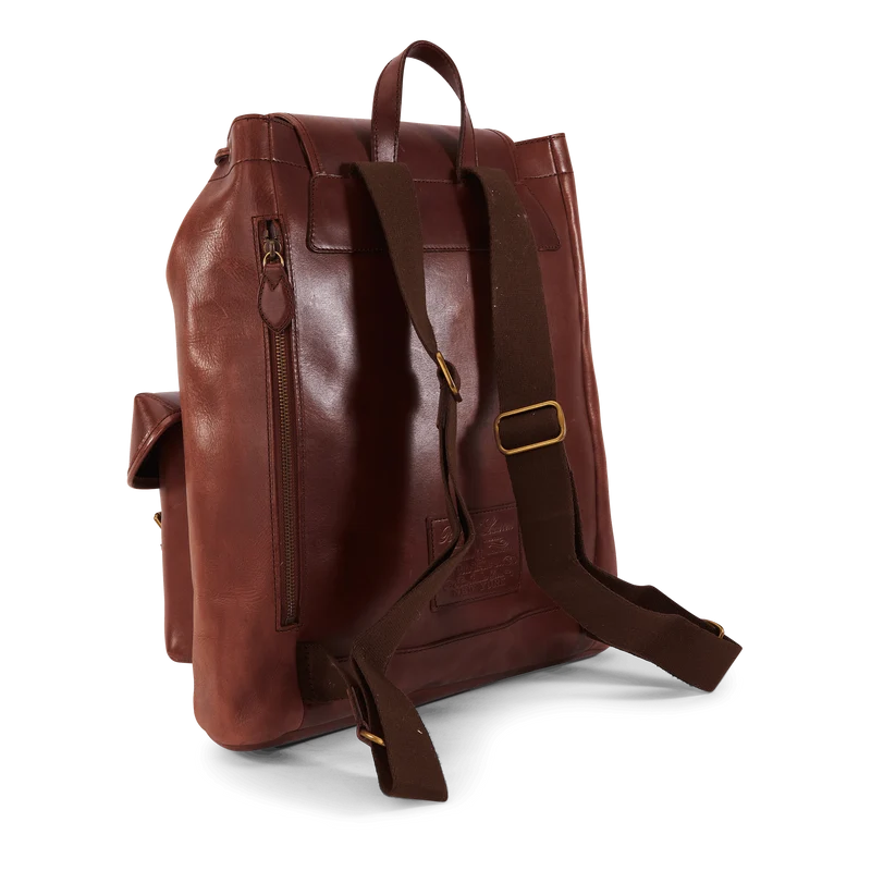 Heritage Leather Backpack Saddle