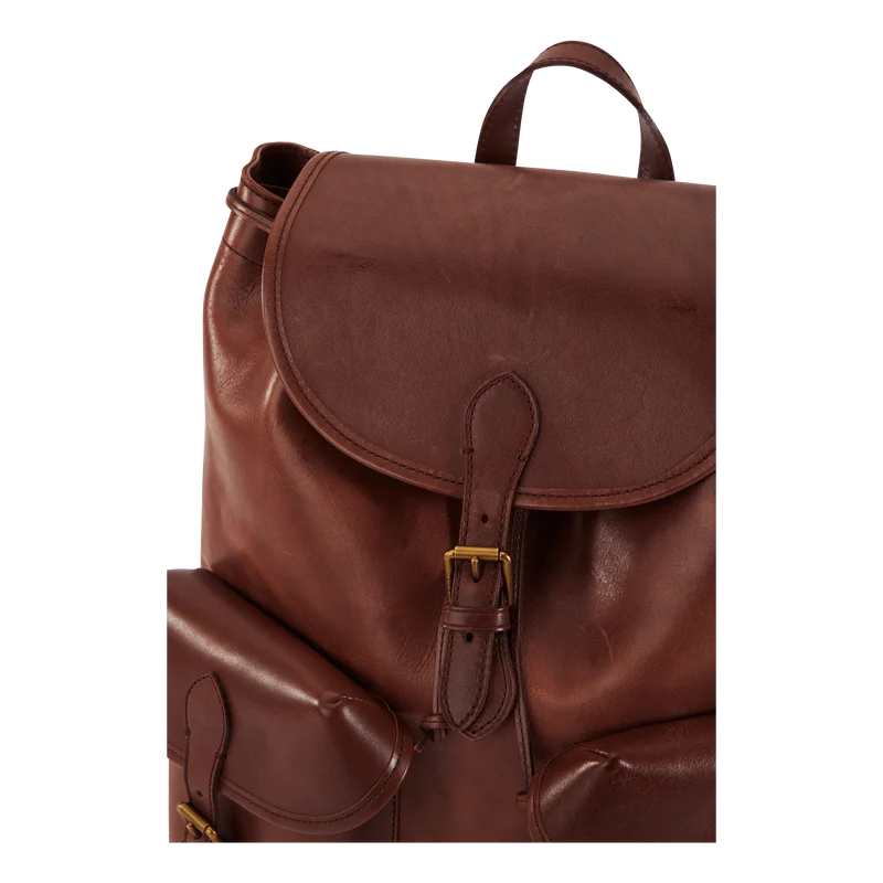 Heritage Leather Backpack Saddle