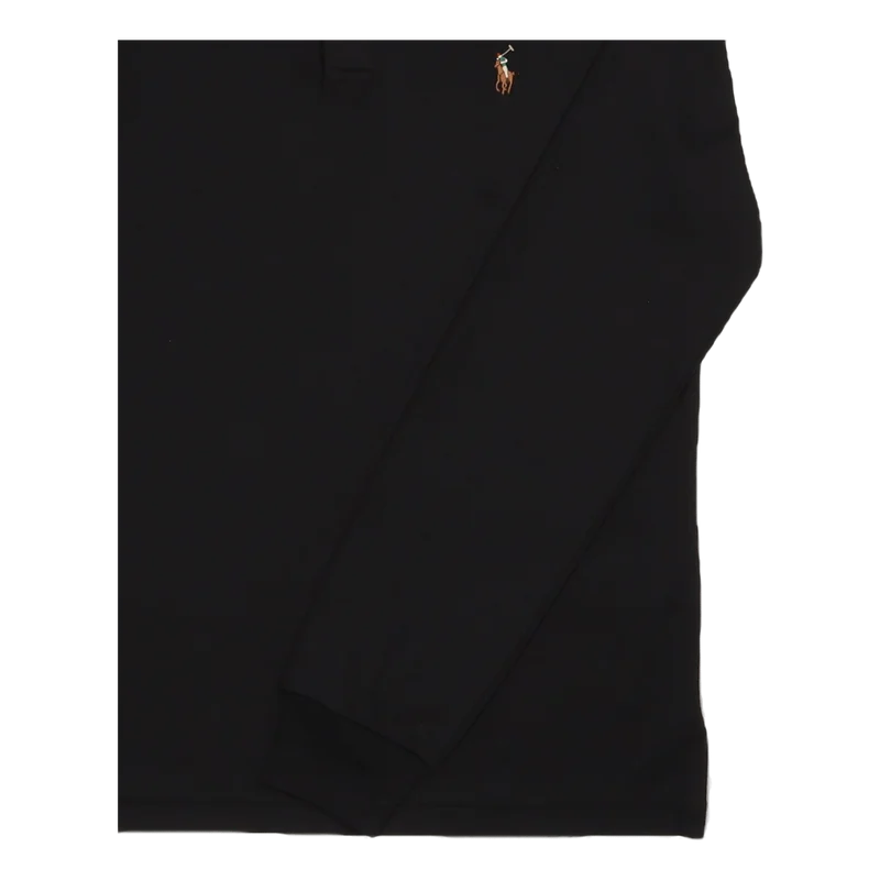 Slim Fit Soft Cotton Polo Shirt Black