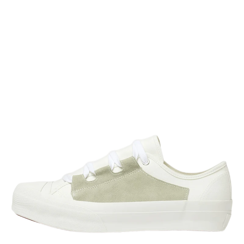 Asymmetric Ghilie Sneaker White