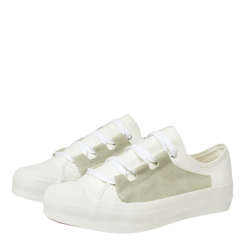 Asymmetric Ghilie Sneaker White