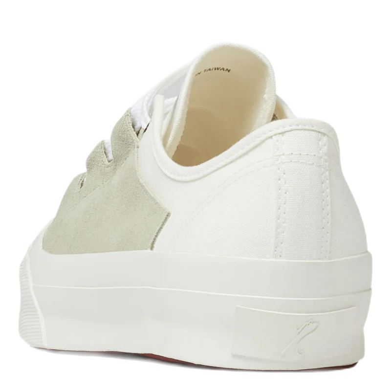 Asymmetric Ghilie Sneaker White