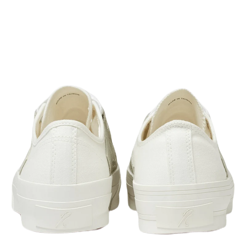 Asymmetric Ghilie Sneaker White