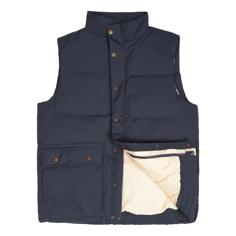 Down Vest Navy