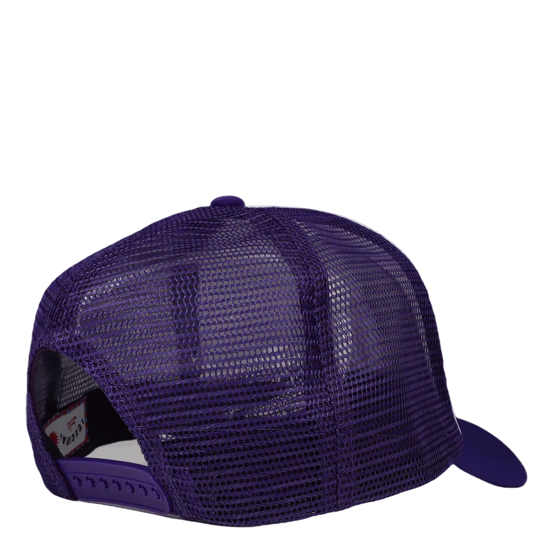 Running Dog Trucker Cap Purple
