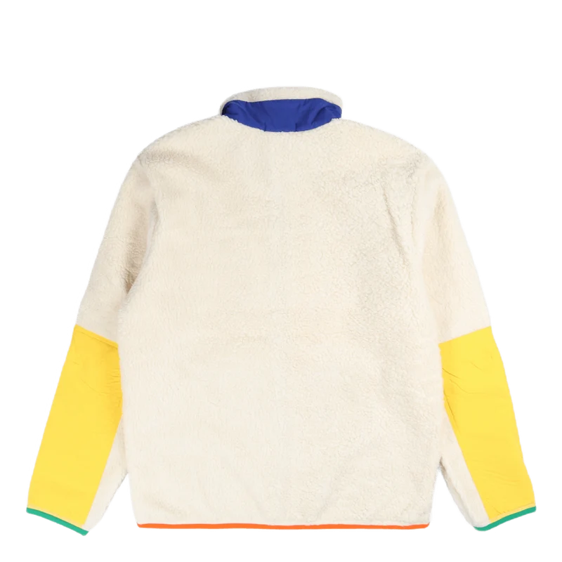 Hybrid Fleece Jacket Winter Cream/Multi