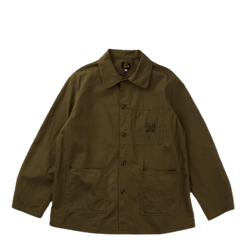 D.n. Coverall Jacket - Cotton Olive