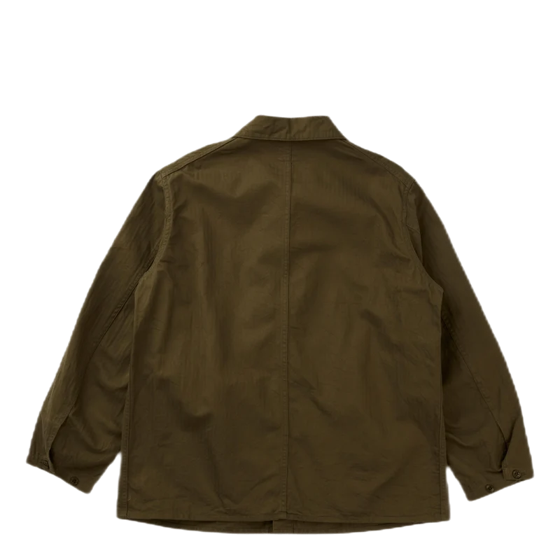 D.n. Coverall Jacket - Cotton Olive