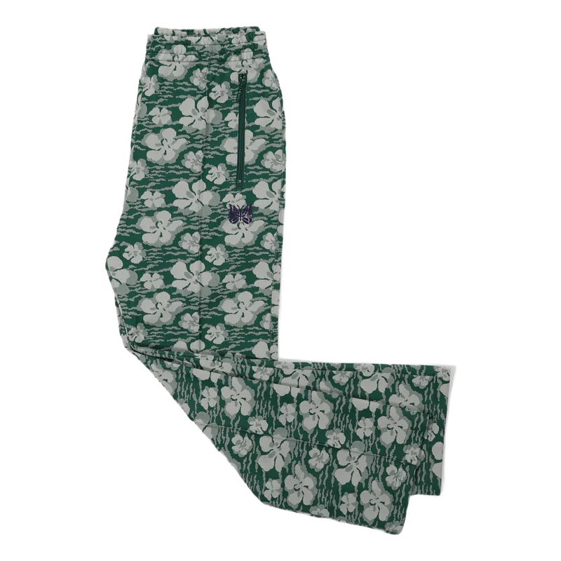 Track Pant Poly Jaquard Floral
