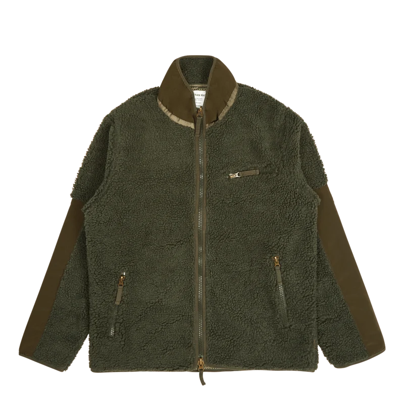 High Pile Fleece Olive