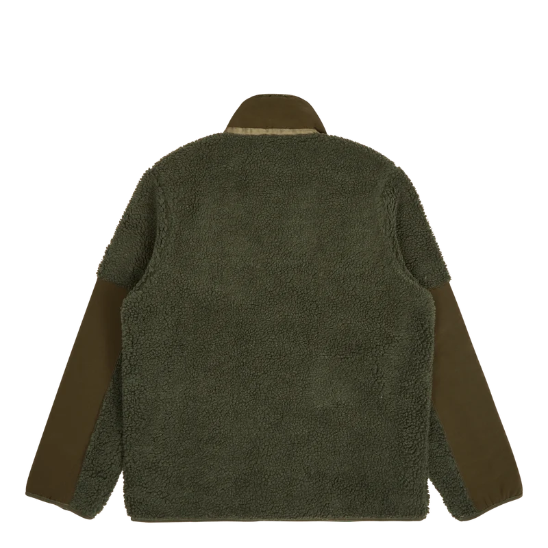 High Pile Fleece Olive