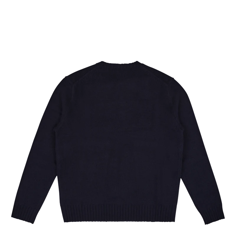 Polo Bear Wool Sweater Bear Navy