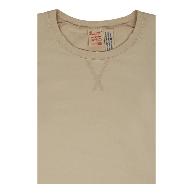 Crewneck T-shirt Brown Rice