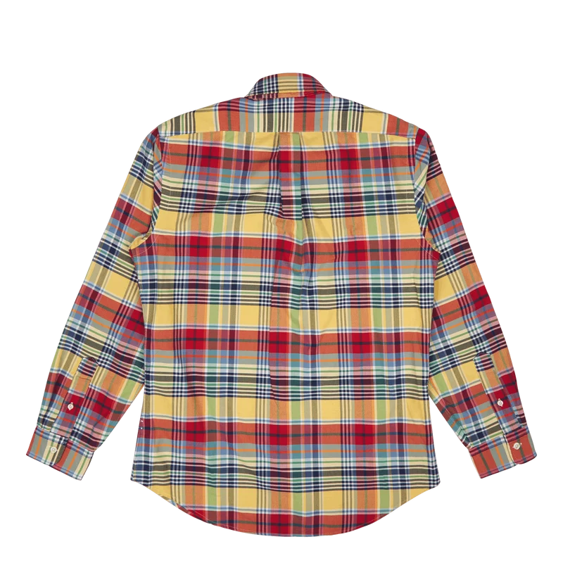 Cubdppcs-long Sleeve-sport Shi 5724b Yellow/red Multi