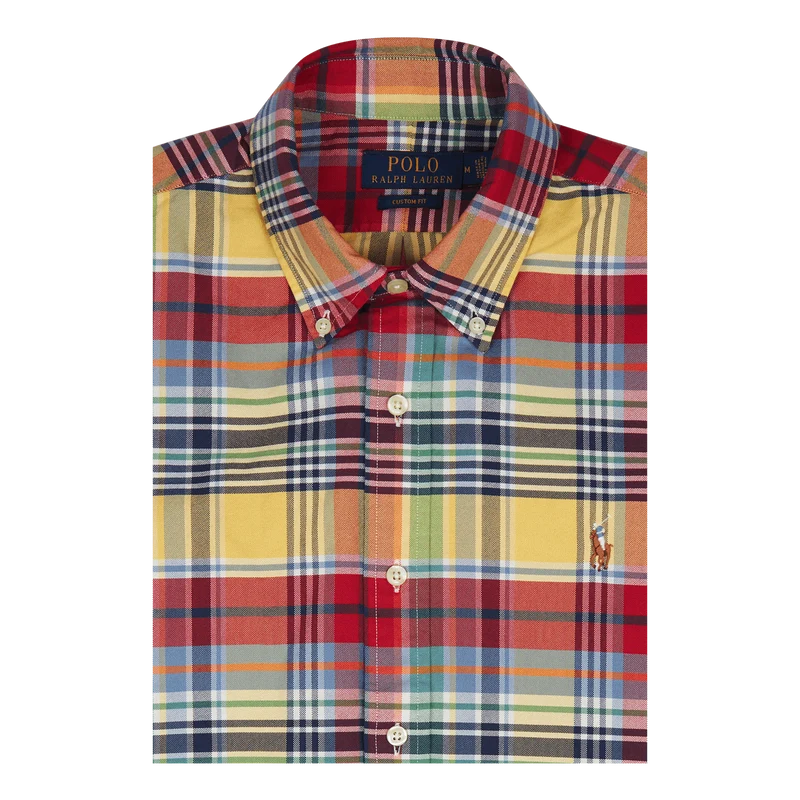 Cubdppcs-long Sleeve-sport Shi 5724b Yellow/red Multi