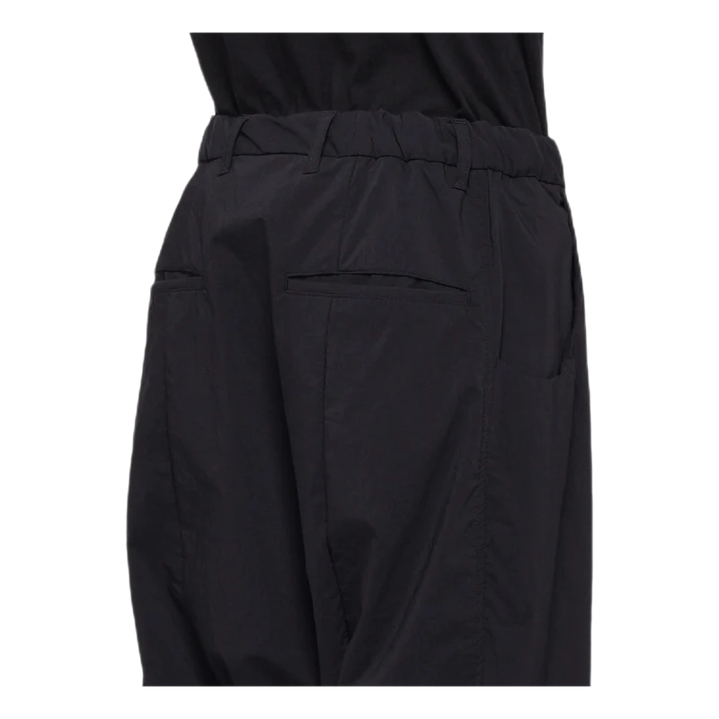 Nylon Sarrouel Pants Black