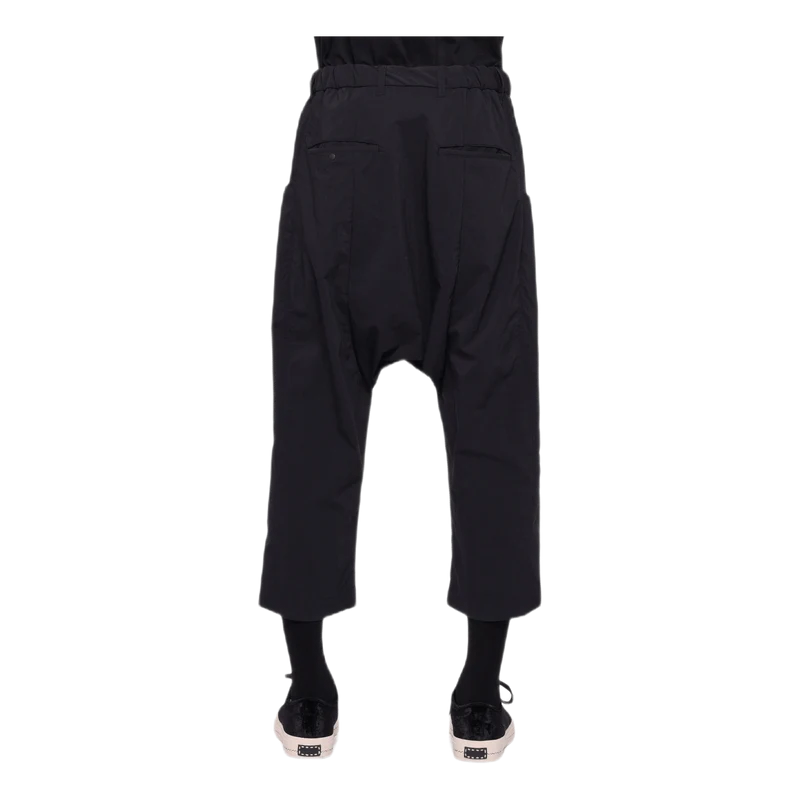Nylon Sarrouel Pants Black