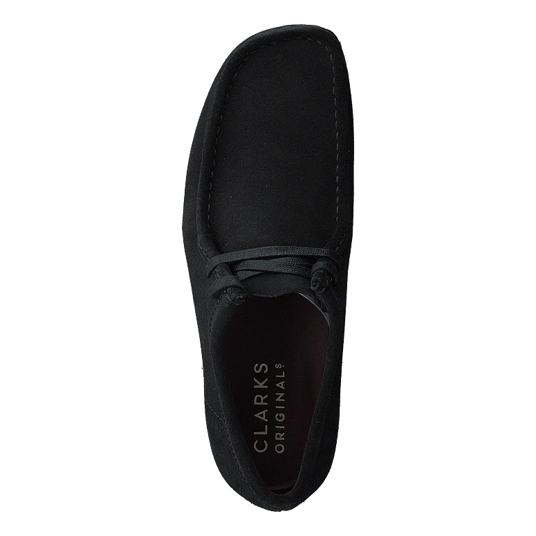 Wallabee Black Suede