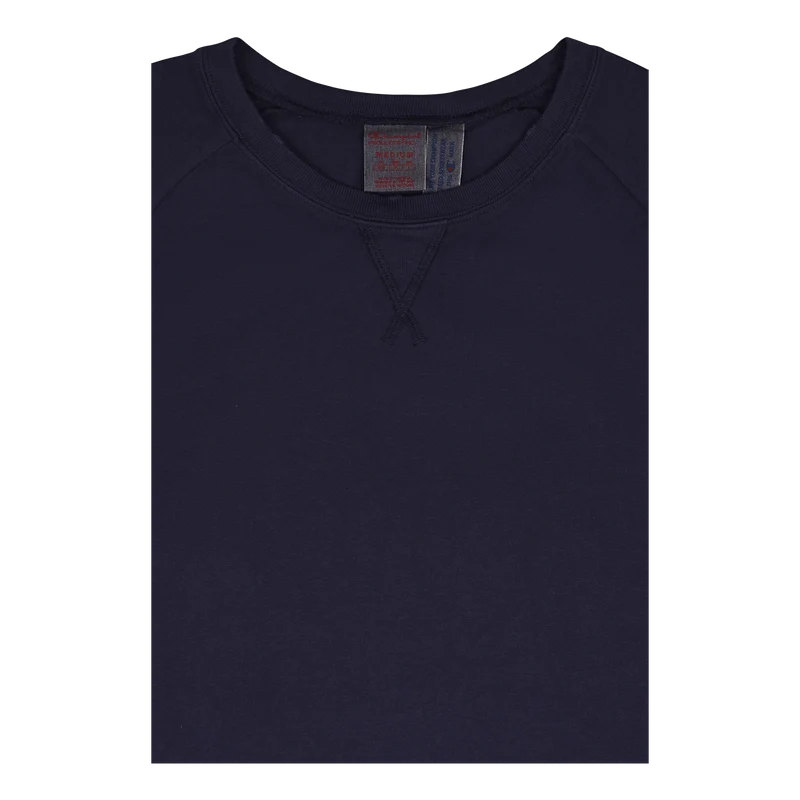 Crewneck T-shirt Maritime Blue