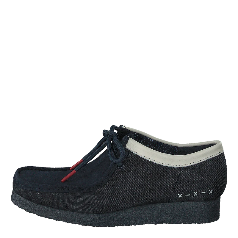 Wallabee Denim Blue Syn