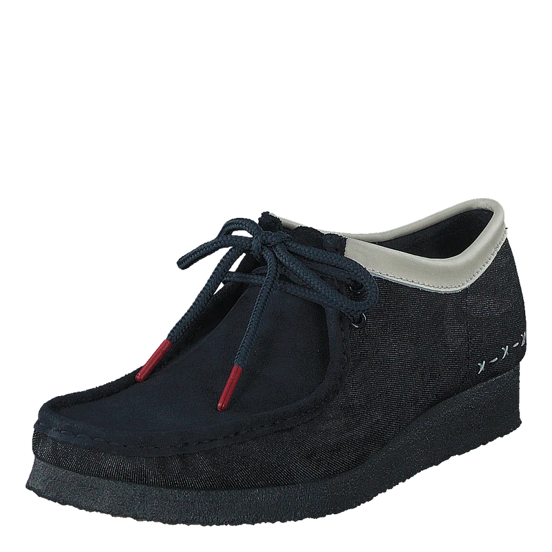 Wallabee Denim Blue Syn
