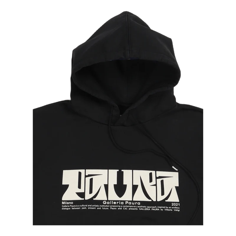 Akim Hoodie Paura Black