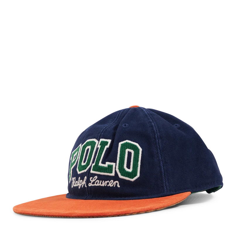 Logo Twill Ball Cap Newport Navy/College Orange