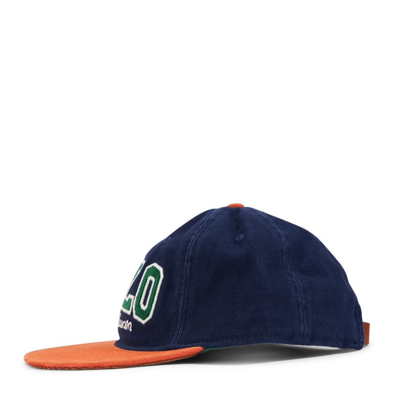 Logo Twill Ball Cap Newport Navy/College Orange
