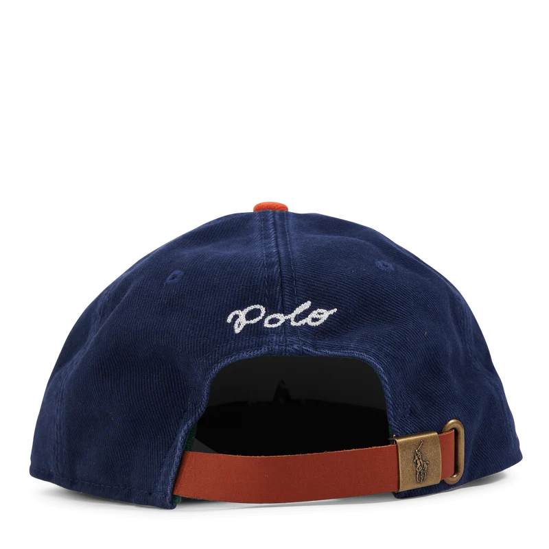 Logo Twill Ball Cap Newport Navy/College Orange
