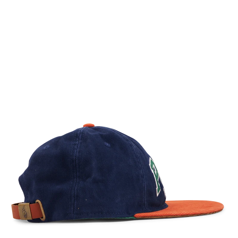 Logo Twill Ball Cap Newport Navy/College Orange