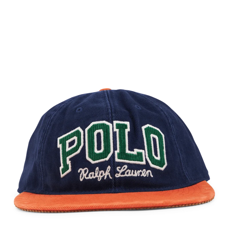 Logo Twill Ball Cap Newport Navy/College Orange