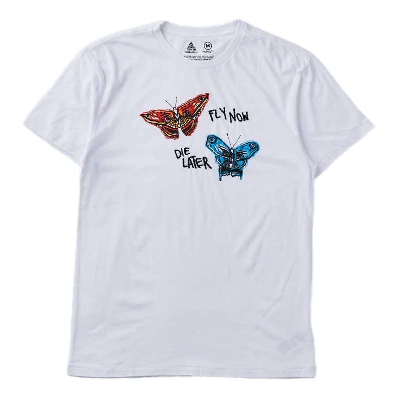 Bb Fly Now S/s Tlrt White