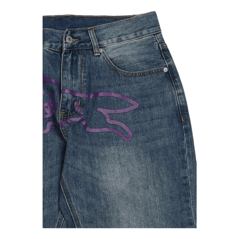 Running Dog Denim Pant Light Wash