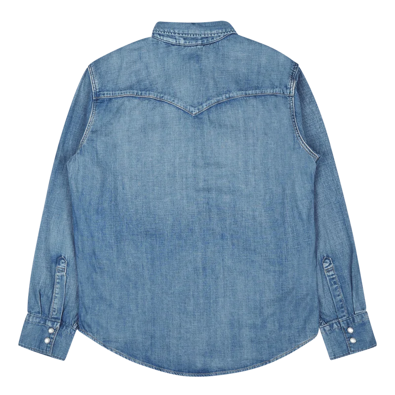 Barstow Western Standard Z9762 Indigo Worn In