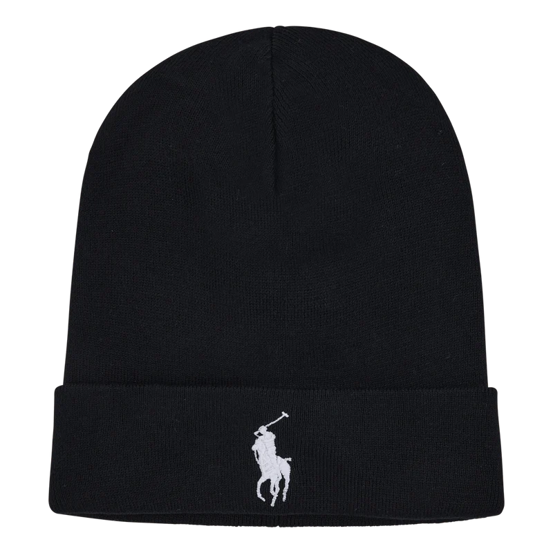 Combed Cotton Beanie Polo Black/Cream Pp