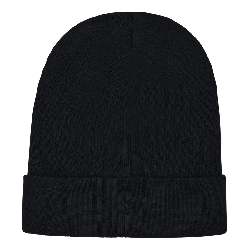 Combed Cotton Beanie Polo Black/Cream Pp