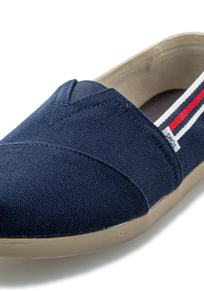 10017751 MN Alpargata Stripe Trim navy