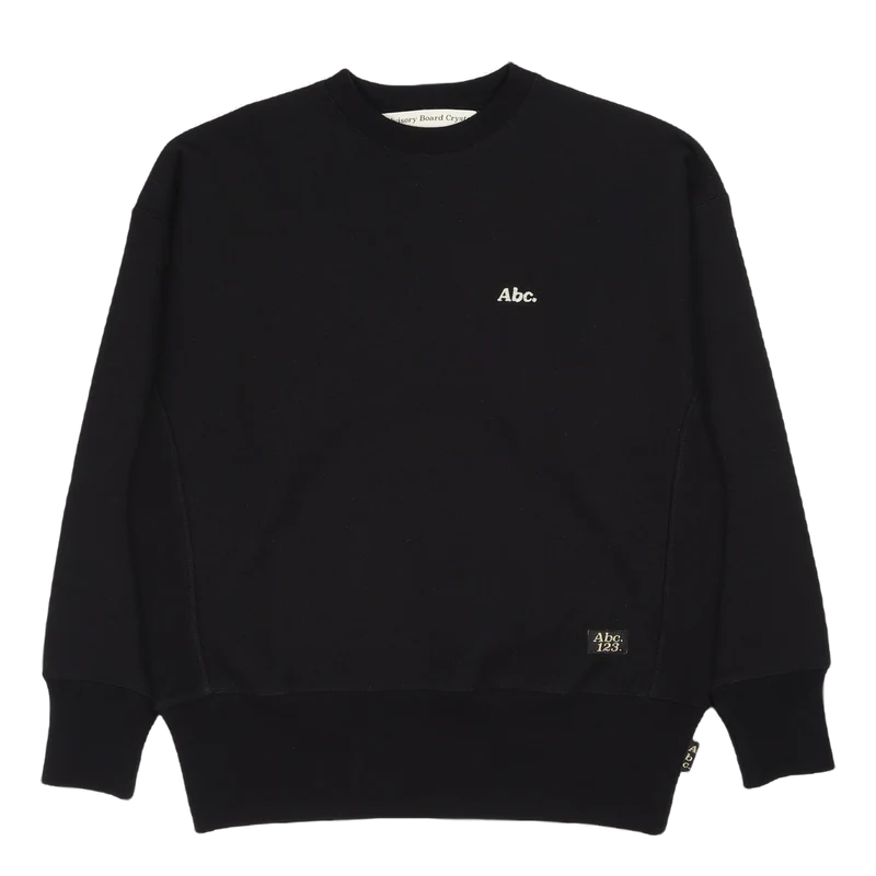 Abc. 123. Sweatshirt Anthracite Black