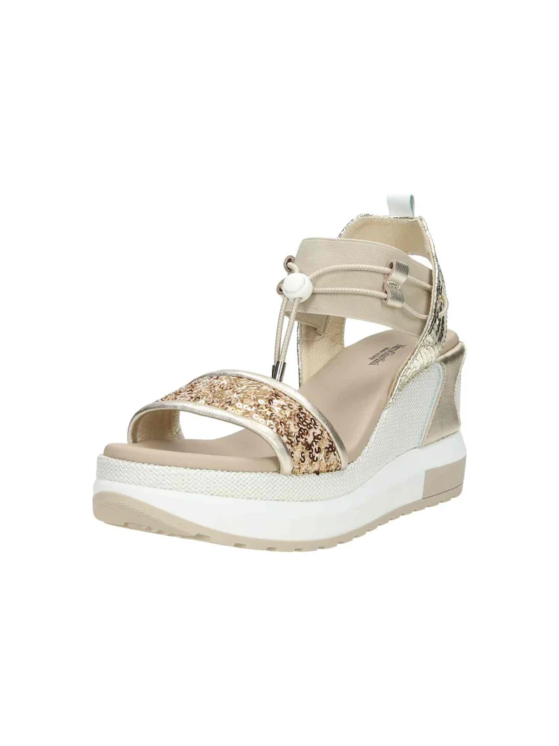 E513602D T.Paillettes Chic 22 Etoile Sand Miele Blade Platino Loira B