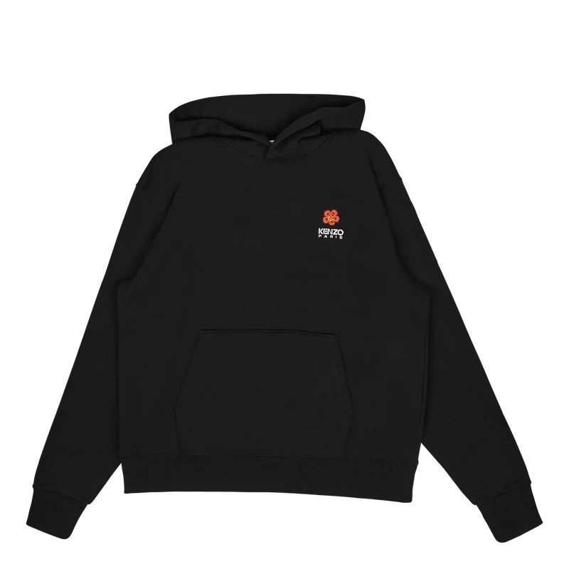 Hoodie Boke Flower Black
