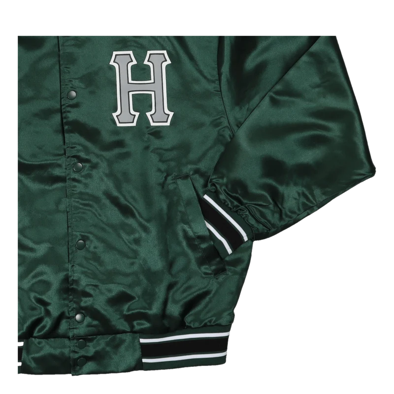 Crackerjack Satin Baseball Jac Fogrn