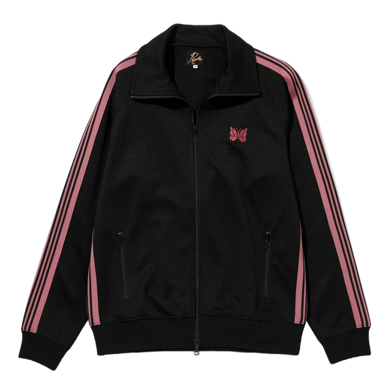 Track Jacket - Poly Smooth Black