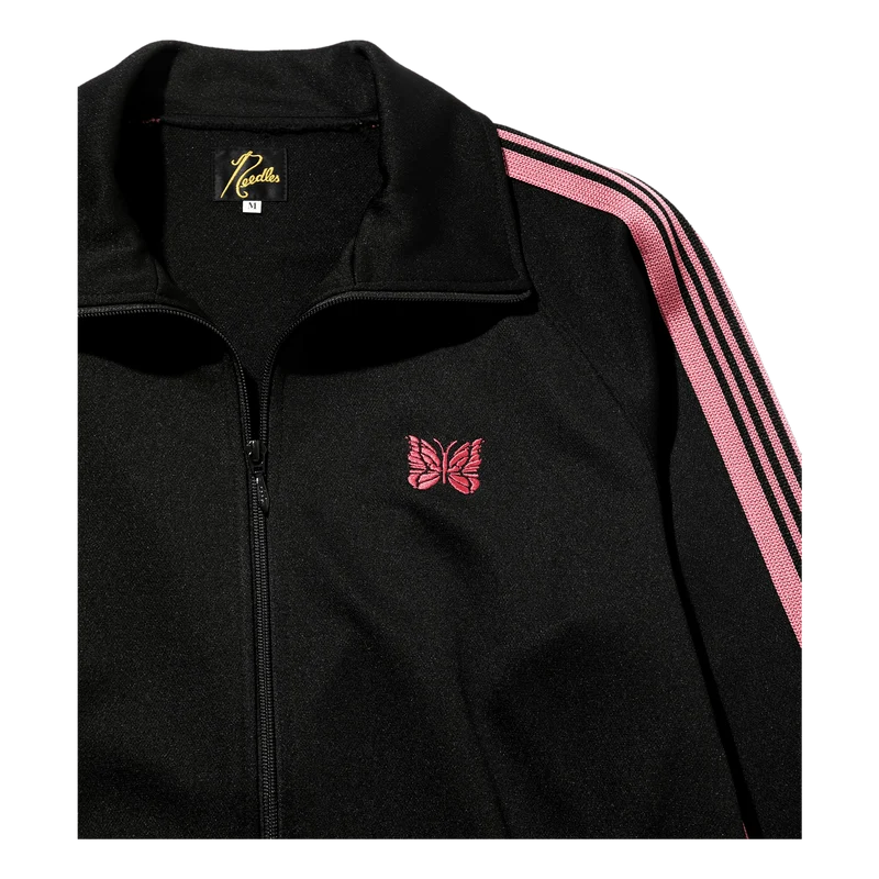 Track Jacket - Poly Smooth Black